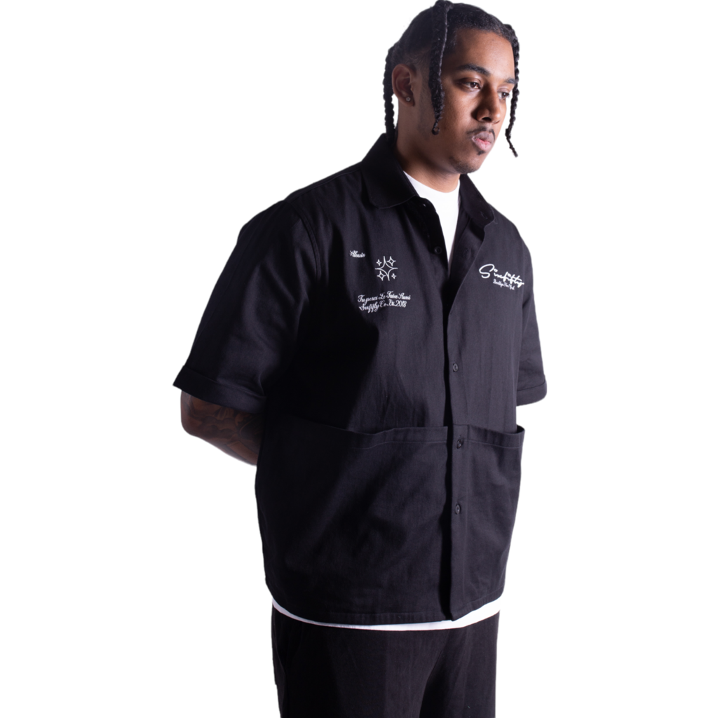 Black Heavy Work Shirt – 6fifty